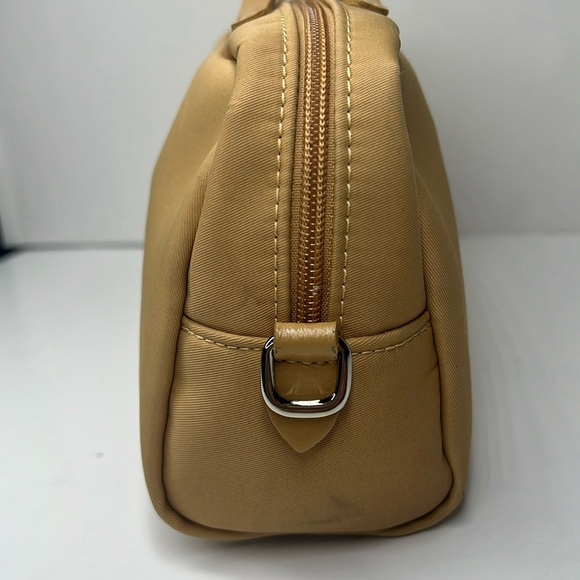 Longchamp Large Double Handle Clutch Zipper Nylon Dopp Bag Made in France - Picture 5 of 14